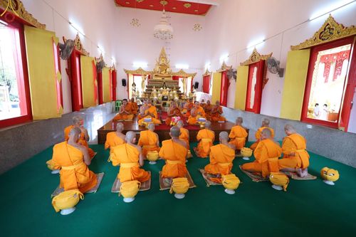 ภาพ No.66170:พิธีอุปสมบทวัดราษฎร์ประคองธรรม อ.บางใหญ่ จ.นนทบุรี รับบุญจัดงานโดยสำนักต่างประเทศ เมื่อวันที่ 7 ธันวาคม พ.ศ. 2565