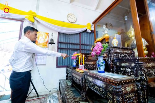 ภาพ No.298868:วันที่ 16 มกราคม พ.ศ. 2569 พิธีทอดผ้าป่าทำนุบำรุงศาสนสถาน ณ วัดอัมพวัน ต.บางม่วง อ.บางใหญ่ จ.นนทบุรี ในโครงการธรรมยาตรา กตัญญูบูชา มหาปูชนียาจารย์ พระมงคลเทพมุนี(สด จนฺทสโร) พระผู้ปราบมาร อนุสรณ์สถาน 7 แห่ง ปีที่ 14