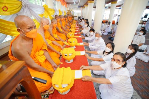 พิธีอุปสมบทวัดอัมพวัน อ.บ้านนา จ.นครนายก รับบุญจัดงานโดย สำนักสาธารณูปการ เมื่อวันที่ 9 ธันวาคม พ.ศ. 2565