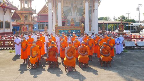 ภาพ No.66273:พิธีอุปสมบทวัดแพรก อ.บางกรวย จังหวัดนนทบุรี รับบุญจัดงานโดยสำนักต่างประเทศ เมื่อวันที่ 7 ธันวาคม พ.ศ. 2565