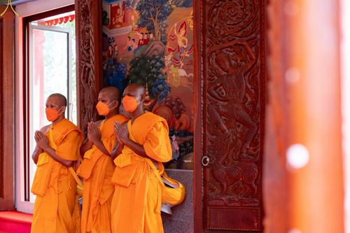 ภาพ No.67199:พิธีอุปสมบทวัดโสภณาราม อ.ลำลูกกา จ.ปทุมธานี รับบุญจัดงานโดย สำนักประธานคณะกรรมการบริหาร เมื่อวันที่ 9 ธันวาคม พ.ศ. 2565