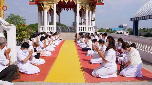 ภาพ No.66983:พิธีอุปสมบทวัดละหาร อ.บางบัวทอง    จ.นนทบุรี รับบุญจัดงานโดย สำนักต่างประเทศ เมื่อวันที่ 7 ธันวาคม พ.ศ. 2565