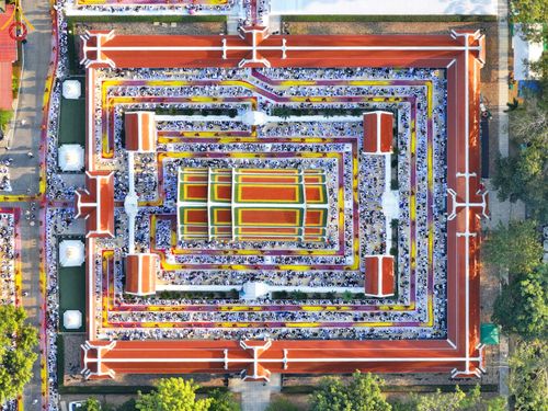 ภาพ No.113331:พิธีต้อนรับพระธรรมยาตรา ปีที่ 12 วันที่ 15 มกราคม พ.ศ. 2567 ณ วัดโบสถ์บน จ.นนทบุรี