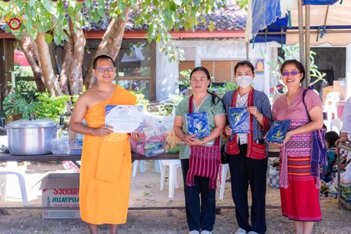 ภาพ No.184167:กิจกรรมวันรวมพลังเด็กดี V-Star จังหวัดตาก ประจำปี 2567  วันที่ 6 ธันวาคม พ.ศ. 2567 ณ วัดดอนเจดีย์ อ.พบพระ จ.ตาก