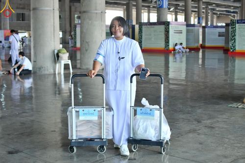 ภาพ No.125686:V.28 มาฆะ สาธุดังๆ  การรับบุญเตรียมงาน ปฎิบัติงาน เก็บงาน ของเจ้าหน้าที่หน่วยงานต่างๆ เพื่อวันมาฆบูชา วันเสาร์ที่ 24 กุมภาพันธ์ พ.ศ. 2567 ณ วัดพระธรรมกาย จ.ปทุมธานี