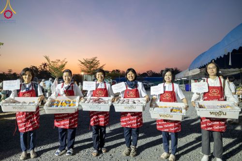 ภาพ No.113622:พิธีถวายภัตตาหารเป็นสังฆทาน แด่คณะพระธรรมยาตรา ปีที่ 12 วันที่ 17 มกราคม พ.ศ. 2567 ณ วัดโบสถ์(บน) บางคูเวียง จ.นนทบุรี