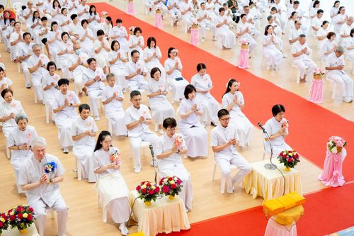 ภาพ No.254251:วันที่ 12 ตุลาคม พ.ศ. 2568 พิธีทอดกฐินสามัคคีวัดพระธรรมกายสิงคโปร์  新加坡法身寺功德衣法会 Dhammakaya Centre Singapore Kathina Ceremony  