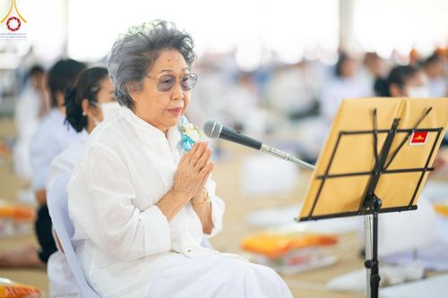 ภาพ No.212646:วันพฤหัสบดีที่ 20 มีนาคม พ.ศ. 2568 พิธีเจริญพระพุทธมนต์ เนื่องในอายุวัฒนมงคลครบ 74 ปี พระภาวนาธรรมวิเทศ วิ. (ภูเบศ ฌานาภิญโญ) ณ หอฉันคุณยายฯ วัดพระธรรมกาย