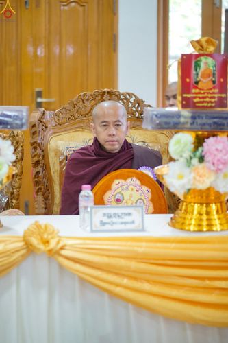 ภาพ No.261465:วันที่ 26 ตุลาคม พ.ศ. 2568 พิธีทอดกฐินสามัคคีไทย-เมียนมา บูชาธรรมอายุวัฒนมงคล 81 ปี หลวงพ่อธมฺมชโย ณ วัดมินจาวน์ ประเทศสาธารณรัฐแห่งสหภาพเมียนมา 