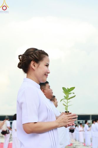 ภาพ No.160415:พิธีปลูกต้นทรัพย์บานชื่น ณ ลานธรรม พระมหาธรรมกายเจดีย์ วัดพระธรรมกาย จ.ปทุมธานี วันพฤหัสบดีที่ 10 ตุลาคม พ.ศ. 2567