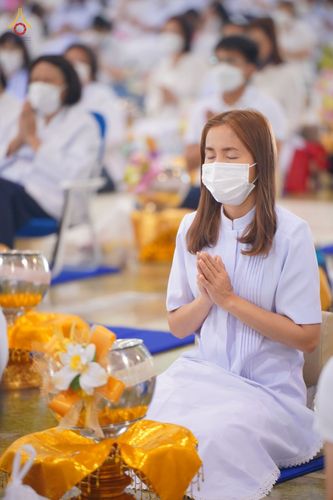 ภาพ No.76632:พิธีถวายโคมมาฆประทีป น้อมถวายเป็นพุทธบูชา แด่คณะพระภิกษุ สามเณร วัดพระธรรมกาย วันที่ 25 กุมภาพันธ์ พ.ศ. 2566