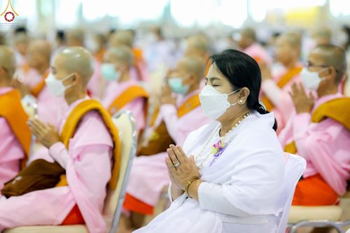 ภาพ No.76926:พิธีบูชาข้าวพระ ในวันมาฆบูชา อาทิตย์ต้นเดือนที่ 6 มีนาคม พ.ศ. 2566 ณ วัดพระธรรมกาย จ.ปทุมธานี