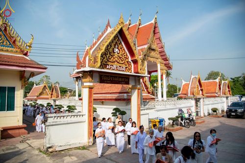 ภาพ No.203372:พิธีทอดผ้าป่าทำนุบำรุงศาสนสถาน ณ วัดปรางค์หลวง ตำบลบางม่วง อำเภอบางใหญ่ จังหวัดนนทบุรี ในโครงการธรรมยาตรา กตัญญูบูชา มหาปูชนียาจารย์ พระมงคลเทพมุนี(สด จนฺทสโร) พระผู้ปราบมาร อนุสรณ์สถาน 7 แห่ง ปีที่ 13 วันที่ 29 มกราคม พ.ศ. 2568