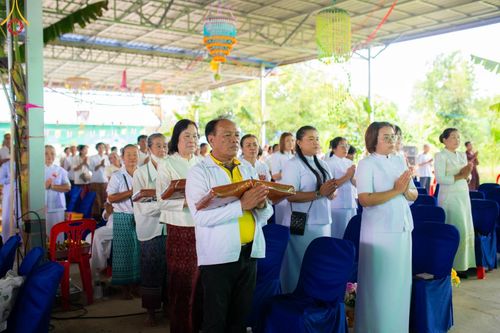ภาพ No.165404:พิธีทอดกฐิน ณ วัดพุทธิสารโนนทอง อ.คอนสวรรค์ จ.ชัยภูมิ ในโครงการกฐินสามัคคีทั่วไทย 30,000 วัด บูชาธรรม 80 ปี หลวงพ่อธัมมชโย โดยคณะศิษยานุศิษย์วัดพระธรรมกาย วันที่ 21 ตุลาคม พ.ศ. 2567