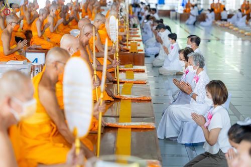 ภาพ No.86717:พิธีบุพเปตพลี  ครั้งที่ 139 ร่วมอุทิศบุญแด่หมู่ญาติที่ล่วงลับไปแล้ว และสืบทอดอายุพระพุทธศาสนา วันพฤหัสบดีที่ 31 สิงหาคม พ.ศ.2566 วันพระขึ้น 15 ค่ำ เดือน 9 ณ หอฉันคุณยายอาจารย์ฯ วัดพระธรรมกาย