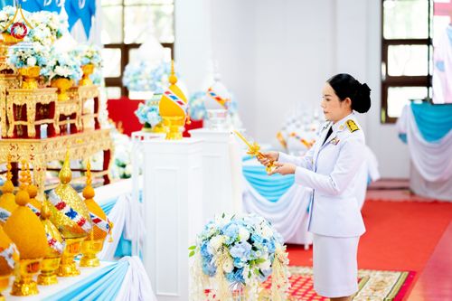 ภาพ No.237723:พิธีถวายเครื่องราชสักการะและวางพานพุ่ม และพิธีจุดเทียนถวายพระพรชัยมงคล เนื่องในโอกาสวันเฉลิมพระชนมพรรษา สมเด็จพระนางเจ้าสิริกิติ์ พระบรมราชินีนาถ พระบรมราชชนนีพันปีหลวง วันอังคารที่ 12 สิงหาคม พ.ศ. 2568  ณ อาคารปลูกศรัทธา 2 วัดพระธรรมกาย