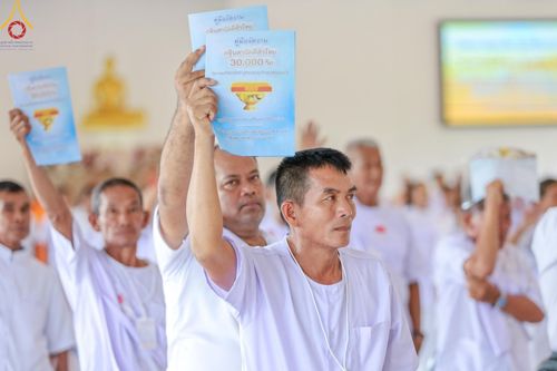 ภาพ No.153831:โครงการอบรมอุบาสก อุบาสิกาแก้ว รุ่นที่ 1 ผู้แทนทอดกฐินสามัคคี 30,000 วัดทั่วไทย ระหว่างวันที่ 6-8 กันยายน พ.ศ. 2567 ณ ธุดงคสถานพิษณุโลก