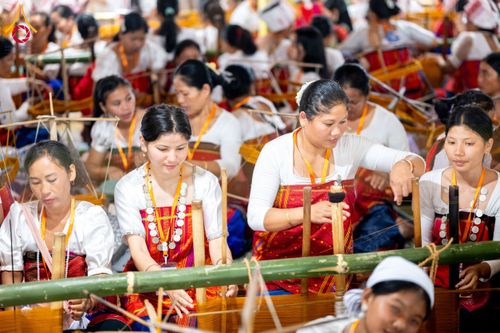 ภาพ No.176167:พิธีทอดกฐินสมทบ โดยมูลนิธิธรรมกาย ในนามหลวงพ่อธัมมชโย ณ วัดสัทธนารามา บานา วิหาร เมืองไดยุน รัฐอรุนาจาลประเทศ ประเทศอินเดีย วันที่ 15 พฤศจิกายน พ.ศ. 2567