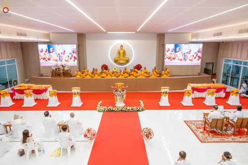 ภาพ No.268562:วันพฤหัสบดีที่ 23 ตุลาคม พ.ศ. 2568 พิธีทอดกฐินเพื่อสร้างสุขพิมาน ณ ศูนย์ปฏิบัติธรรมภาคใต้ บางกล่ำ สงขลา