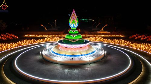 ภาพ No.125311:พิธีจุดโคมมาฆประทีป เพื่อถวายเป็นพุทธบูชา ณ เจดีย์สวรรค์ วัดบ้านขุน  อำเภอฮอด จังหวัดเชียงใหม่ วันเสาร์ที่ ๒๔ กุมภาพันธ์ พ.ศ. ๒๕๖๗