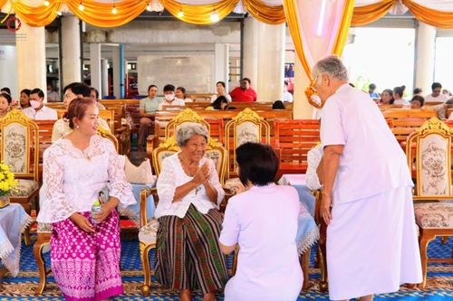 ภาพ No.170500:พิธีทอดกฐิน ณ วัดสุราษฎร์รังสรรค์ จ.ปทุมธานี ในโครงการกฐินสามัคคีทั่วไทย 30,000 วัด บูชาธรรม 80 ปี หลวงพ่อธัมมชโย โดยคณะศิษยานุศิษย์วัดพระธรรมกาย วันที่ 27 ตุลาคม พ.ศ. 2567