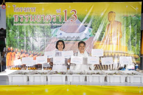 ภาพ No.190459:สาธุชนถวายภัตตาหารเป็นสังฆทาน แด่พระธรรมยาตรา ณ อนุสรณ์สถานมหาวิหารพระมงคลเทพมุนี (โลตัสแลนด์) อ.สองพี่น้อง จ.สุพรรณบุรี ในโครงการธรรมยาตรา กตัญญูบูชา มหาปูชนียาจารย์ พระมงคลเทพมุนี(สด จนฺทสโร) พระผู้ปราบมาร แห่ง ปีที่ 13 วันที่ 7 มกราคม พ.ศ.2568