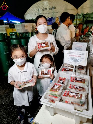 ภาพ No.115051:พิธีถวายภัตตาหารเป็นสังฆทาน แด่คณะพระธรรมยาตรา ปีที่ 12 วันที่ 19 มกราคม พ.ศ. 2567 ณ วัดโบสถ์(บน) บางคูเวียง จ.นนทบุรี