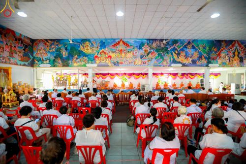 ภาพ No.114426:พิธีทอดผ้าป่าทำนุบำรุงศาสนสถาน ณ วัดโบสถ์บน ต.บางคูเวียง อ.บางกรวย จ.นนทบุรี วันที่ 18 มกราคม พ.ศ. 2567