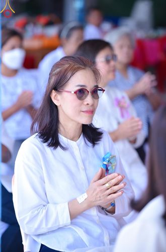 ภาพ No.142999:พิธีทอดผ้าป่าสามัคคีเพื่อสมทบทุนสร้างหอฉัน ๑๑๓ ปี  คุณยายอาจารย์มหารัตนอุบาสิกาจันทร์ขนนกยูง ครั้งที่ ๙ วันอาทิตย์ที่ ๓๐  มิถุนายน พ.ศ. ๒๕๖๗ ณ ศูนย์การศึกษาจอมบึง ต.รางบัว อ.จอมบึง จ.ราชบุรี