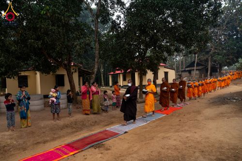 ภาพ No.130966:Photo Story ปฐมบรรพชาชาวพุทธมาร์มา Episode 4/5 วันที่ 13 กุมภาพันธ์พ.ศ. 2567 ณ วัดธัมจักร อรัญกุฏิ บังกลาเทศ