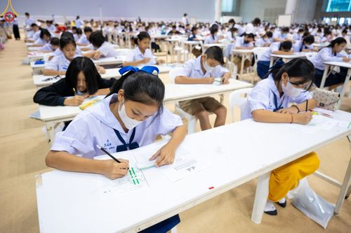 ภาพ No.104253:โครงการตอบปัญหาธรรมะทางก้าวหน้า ครั้งที่ 41 รอบชิงชนะเลิศระดับชาติ วันเสาร์ที่ 23 ธันวาคม พ.ศ. 2566 ณ ห้องแก้วสารพัดนึก วัดพระธรรมกาย จัดโดย ชมรมพุทธศาสตร์สากล