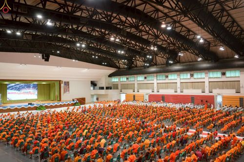 ภาพ No.236633:วันพุธที่ 6 สิงหาคม พ.ศ. 2568 สัมมนาคณะสงฆ์ เพื่อการฟื้นฟู พระพุทธศาสนา 9 จังหวัดภาคเหนือ โครงการกฐินสามัคคีทั่วไทย 30,000 วัด ณ ศูนย์กีฬาเฉลิมพระเกียรติ  มหาวิทยาลัยแม่โจ้ อ.สันทราย จ.เชียงใหม่