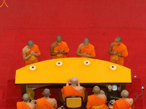 ภาพ No.88132:พิธีมุทิตาสักการะ เปรียญธรรม 9,6,3 และบาลีศึกษา 6,3  พิธีมอบดวงแก้วสามเณรทรงบาลีไวยากรณ์ วันอาทิตย์ 17 กันยายน พ.ศ. 2566 ณ สภาธรรมกายสากล วัดพระธรรมกาย