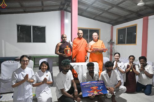 ภาพ No.278895:วันที่ 1 พฤศจิกายน  2568 กฐินสมทบวัดต่างประเทศ โดยคณะศิษยานุศิษย์ บูชาธรรม 81 ปี หลวงพ่อธัมมชโย กฐินช้างศรีลังกา  ณ วัดสุวรรณวิหาร เขตอาวิซาเวรี ประเทศศรีลังกา