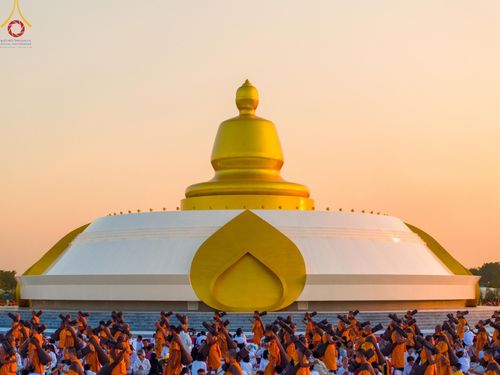 ภาพ No.116735:พิธีต้อนรับพระธรรมยาตรา ปีที่ 12 ณ อนุสรณ์สถานบางปลา จ.นครปฐม วันที่ 21 มกราคม พ.ศ. 2567