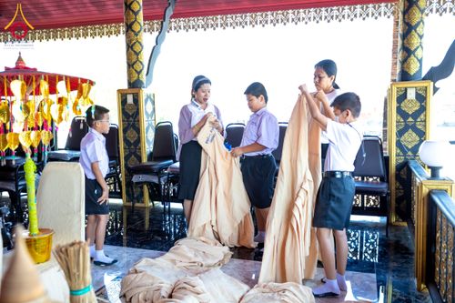 ภาพ No.205133:พิธีทอดผ้าป่าทำนุบำรุงศาสนสถาน ณ วัดบ่อทอง ตำบลคูขวาง อำเภอลาดหลุมแก้ว จังหวัดปทุมธานี ในโครงการธรรมยาตรา กตัญญูบูชา มหาปูชนียาจารย์ พระมงคลเทพมุนี(สด จนฺทสโร) พระผู้ปราบมาร อนุสรณ์สถาน 7 แห่ง ปีที่ 13 วันที่ 30 มกราคม พ.ศ. 2568 