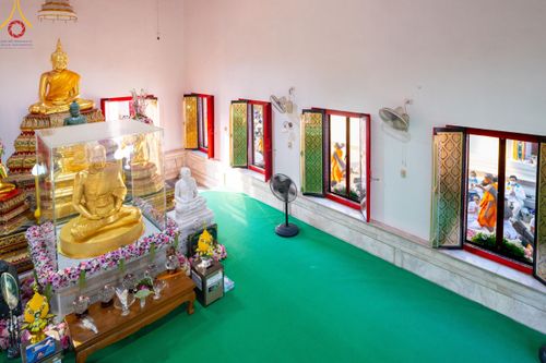 ภาพ No.110503:พิธีต้อนรับพระธรรมยาตรา ในโครงการธรรมยาตรากตัญญูบูชา มหาปูชนียาจารย์ พระมงคลเทพมุนี(สด จนฺทสโร) พระผู้ปราบมาร อนุสรณ์สถาน 7 แห่ง ปีที่ 12 วันที่ 11 มกราคม พ.ศ. 2567 ณ อนุสรณ์สถานลำดับที่ 3 สถานที่เกิดใหม่ในเพศสมณะ วัดสองพี่น้อง จ.สุพรรณบุรี