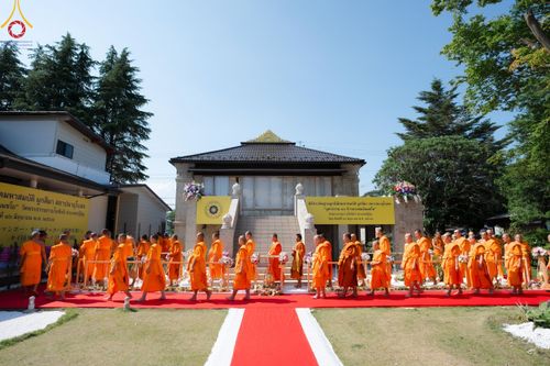 ภาพ No.141746:พิธีประดิษฐานลูกนิมิตมหาสมบัติ  ผูกสีมา สถาปนาอุโบสถ "บูชาธรรม 80 ปี หลวงพ่อธัมมชโย" ณ วัดพระธรรมกายโทชิหงิ ประเทศญี่ปุ่น วันอาทิตย์ที่ 16 มิถุนายน พ.ศ. 2567