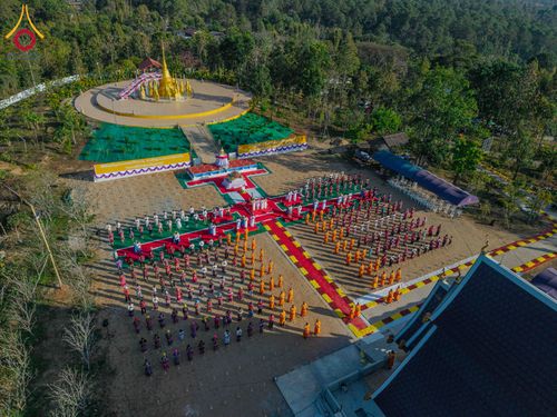 ภาพ No.308930:วันศุกร์ที่ 6 กุมภาพันธ์ พ.ศ.2569 พิธีอัญเชิญพระบรมสารีริกธาตุ เพื่อประดิษฐาน  ณ เจดีย์วัดทุ่งเจริญธรรม อ.อมก๋อย จ.เชียงใหม่