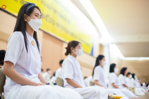 ภาพ No.84686:พิธีบรรจุพระบรมสารีริกธาตุภายในเกตุดอกบัวตูม องค์พระประธาน ณ ห้องแก้วสารพัดนึก 2 วัดพระธรรมกาย ในวันอาสาฬหบูชา อังคารที่ 1 สิงหาคม พ.ศ.2566