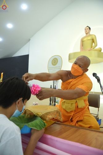 ภาพ No.78682:พิธีตัดปอยผม ปลงผม นาคธรรมทายาท ในโครงการบรรพชาฟื้นฟูพระพุทธศาสนาทั่วไทย ณ ศูนย์ปฎิบัติธรรมสระบุรี ต.นายาว อ.พระพุทธบาท จ.สระบุรี  วันที่ 29 มีนาคม พ.ศ.2566