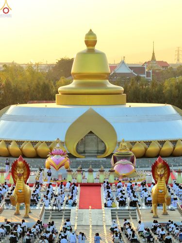 ภาพ No.302103:วันที่ 23 มกราคม พ.ศ. 2569 พิธีจุดประทีปธรรมถวายเป็นพุทธบูชา และบูชาธรรมมหาปูชนียาจารย์  ณ อนุสรณ์สถานลำดับที่ 5 สถานที่เผยแผ่วิชชาธรรมกายครั้งแรก อนุสรณ์สถานบางปลา วัดบางปลา อำเภอบางเลน จังหวัดนครปฐม ในโครงการธรรมยาตรา กตัญญูบูชา มหาปูชนียาจารย์ พระมงคล