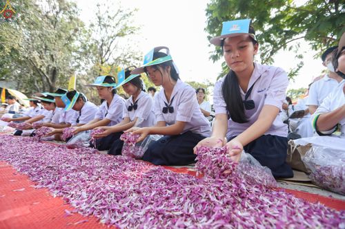 ภาพ No.299326:วันที่ 18 มกราคม พ.ศ. 2569 พิธีต้อนรับพระธรรมยาตรา ณ อนุสรณ์สถานลำดับที่ 5 สถานที่เผยแผ่วิชชาธรรมกายครั้งแรก อนุสรณ์สถานบางปลา วัดบางปลา อำเภอบางเลน จังหวัดนครปฐม ในโครงการธรรมยาตรา กตัญญูบูชา มหาปูชนียาจารย์ พระมงคลเทพมุนี(สด จนฺทสโร) พระผู้ปราบมาร อนุส