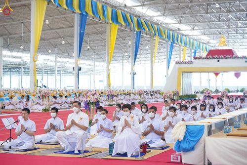 ภาพ No.85146:บรรยากาศการต้อนรับพระสังฆาธิการทั่วประเทศ และพิธีบูชาข้าวพระในวันสมาธิโลก วันอาทิตย์ต้นเดือนที่ 6 สิงหาคม พ.ศ. 2566 ณ สภาธรรมกายสากล วัดพระธรรมกาย