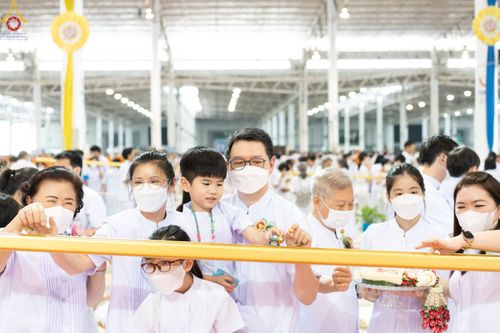 ภาพ No.77815:พิธีหล่อพระบรมพุทธเจ้า ทิศตะวันตก  วันอาทิตย์ที่ 19 มีนาคม พ.ศ. 2566 ณ วัดพระธรรมกาย จ.ปทุมธานี