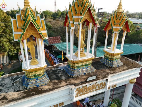 ภาพ No.295203:วันที่ 16 มกราคม พ.ศ. 2569 พิธีต้อนรับพระธรรมยาตรา อนุสรณ์สถานลำดับที่ 4 (ภาพชุดที่ 2) สถานที่เกิดด้วยกายธรรม ณ วัดโบสถ์บน ต.บางคูเวียง จ.นนทบุรี ในโครงการธรรมยาตรา กตัญญูบูชา มหาปูชนียาจารย์ พระมงคลเทพมุนี(สด จนฺทสโร) พระผู้ปราบมาร อนุสรณ์สถาน 7 แห่ง ปี