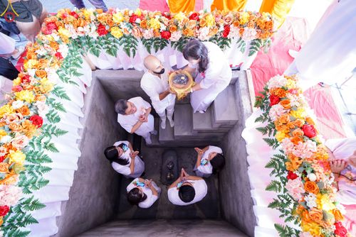 ภาพ No.82136:พิธีกลั่นแผ่นดินเพื่อสร้าง BOROBUDUR INNER PEACE SANCTURY ในวันเสาร์ที่ 3 มิ.ย. พ.ศ.2566 ณ ประเทศอินโดนีเซีย