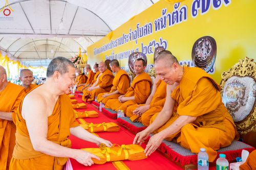 ภาพ No.79507:พิธีเททองหล่อพระประธาน ประจำอุโบสถวัดสายสุวพรรณ ณ มณฑลพิธีฯ ธรรมอุทยาน สัตตมหาสถาน หน้าอุโบสถวัดสายสุวพรรณ ต.คลองสี่ อ.คลองหลวง จ.ปทุมธานี วันเสาร์ที่ 1 เมษายน พ.ศ. 2566