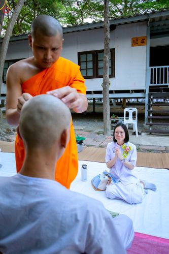 ภาพ No.319829:วันอาทิตย์ที่ 5 เมษายน พ.ศ.2569 พิธีตัดปอยผม และปลงผมนาคธรรมทายาท โครงการบรรพชาและอุปสมบทหมู่ รุ่นบูชาธรรม 82 ปี หลวงพ่อธัมมชโย