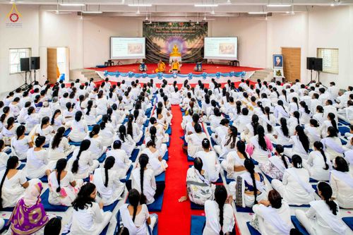 ภาพ No.347227:วันที่ 3–4 กันยายน พ.ศ. 2569 ฟังธรรม-ปฏิบัติธรรมในโครงการบวชอุบาสก–อุบาสิกาแก้ว ณ วัดพุทธสันติวัน ธรรมชัย เมืองนาคปูร์ ประเทศอินเดีย